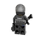 Swat Sergeant Minifig - Police Tactical - Custom Printed Minifig - Afol - Moc