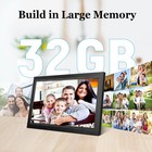 Wifi Smart Digital Picture Frame Full Hd Touchscreen 32gb Support App 15 6 Inch