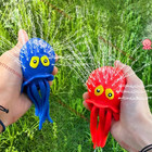 Octopus Bath Toy Squeeze Water Absorbing Sensory Toy For Kids   Toddlers