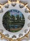 Vintage Souvenir Blue Hole Castalia Ohio Small Plate
