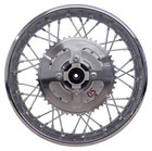 For Honda 85-up Crf80 Xr80 14  Rear Rim Wheel Brakes 420 Sprocket Oversize Spoke