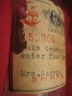Antique  1925  Prescription Apothecary Medicine Bottle crescent Drug Store
