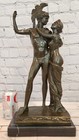Bronze Mars And Venus Sculpture Greek Mythology Lovers Statue Decor Art