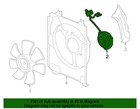 Genuine Honda 2006-2011 Honda Civic - Motor Cooling Fan 38616-rna-a01