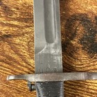 Wwii Us M-1 Garand Ufh Bayonet Knife - Flaming Bomb Uc Uos 10  Blade W  Scabbard