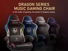 Gtplayer Dragon Series Gaming Chair - Bluetooth Speakers  Footrest  Ergonomic 
