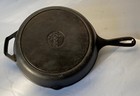 Lodge 8sk 10  Cast Iron Frying Pan Skillet Usa 2 Pour Spouts   Hang Hold
