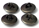 Fabulous Set Of 4 Matching Small Antique Buttons W iridescent Cut Steels  1506