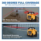 Automatic Self Leveling Red Beam Rotary Laser Level Kit With Tripod Measuring