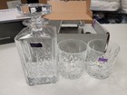 Marquis By Waterford Markham 3-piece Set Decanter   2 Dof Tumblers