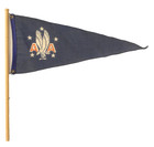Vintage American Airlines  flagship Fleet  Pennant Flag 1950s 1960s Aa