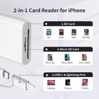 Usb C Sd Card Reader For Iphone 15 16 Ipad Mac  Type C Memory Trail Game Camera 