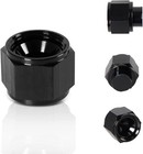 New 2pcs 4 6 8 10 12 Female An Flare Fitting Cap 6an 8an 10an Block Off Aluminum