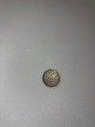 1886 Small 6 Canada Small Five Cents Victoria Circulated 5 Silver Coin