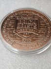 5 Oz Brick Beast Series  1 Block Lion  999 Fine Copper Round Coin W Capsule