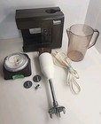 Bamix M122 Immersion Blender Mixer Chopper Storage Rack Switzerland Vintage