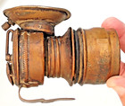 Auto Lite Guy s Dropper Brass Carbide Miner s Lamp With 2 5  Reflector- Usa