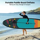 Pooboo 10 6 Inflatable Stand Up Paddle Board 6  Thick Blow Up Sup Paddle Board