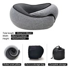 Travel Neck Pillow Memory Foam U-shaped Pillow Snail Style Travel Neck Support