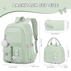 Scothen - Mochilas Para Ni  as  Mochila Con Lonchera Y Estuche Para L  pices