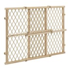 Evenflo Position   Lock Wood Baby Gate - Natural  Fits 26-42in Wide