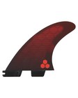 Fcs 2 Am Pc Tri-fin Set Red S