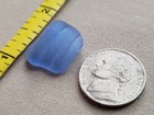 Genuine Beach Sea Glass Surf Tumbled Cornflower Light Blue Medium Frosted E07