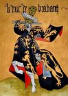 Hand Painted Old Look Miniature Leaf Coats Of Arms Of Europe And Golden Fleece