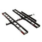  Black Widow Pro Black Anodized Aluminum Double Dirt Bike Carrier - 600 Lb  Cap