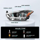 Headlight Assembly For 2017 2018 2019 2020 Nissan Kicks S Sv Driver Pseenger