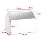 Steering Console Mount Aluminium 24    For Universal Boats W  Mounting Hardware