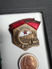 Soviet Badge Collection Stalin 1930-1940s Set Ussr Vintage Communist Cult Nkps