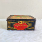 1950 Vintage N P Fresh Mint Bubble Gum Advertising Tin Box Old Collectible Ti495