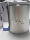 Absolut Vodka Set Of 2 Stainless Steel Moscow Mule Mugs Barware New In Box