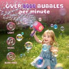 Hammer Bubble Gun  Bubble Machine With Light And Music