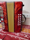 German Hohner G c f Corona Iii Register Diatonic Button Accordion 