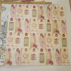 Heritage 12x12 8 5x11 Scrapbook Kit Paper Vellum Tags Overlays Brads Fibers Caps