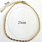 Hot Women Simple Gold Chain Anklet Bracelet Barefoot Sandal Beach Foot Jewelry    