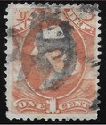 Scott O85  Used    3c Official Dept  Of War  W  Fancy Nyfm Cancel