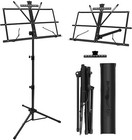 1 Pack Music Stand  2 In 1 Dual-use Folding Sheet Music Stand  Lightweight New