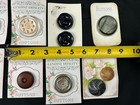 Huge Lot Of Vintage 1930s 40s Early Buttons Large Sizes Plastic   Metal