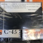 Lot Of 6 Ultrasound  45  Compact Cassette Tape Brand New