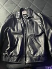 Allen Iverson Reebok Men s Black Allen Iverson Leather Jacket Regular Fit Size M