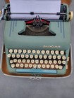 Vintage 1950s Smith-corona 5t Silent Super Typewriter   Case