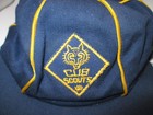 Official Bsa Uniform  Cub Scouts Gold blue Hat cap