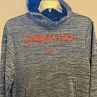 Virginia Tech Hokies Nike Hoodie Mens Large Dri Fit Basketball Pullover