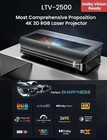 Awol Vision Ltv-2500 4k Ultra Short Throw Triple Laser Projector hdr10  atmos