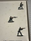 Britains G-500 German Infantry 1944 Boxed 9 Figure Set Union Of S Africa Damaged