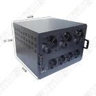 Fit For 6gpu Open Air Mining Miner Frame Rig Coin Graphics Case W  10fan