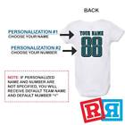 Personalized Philadelphia Eagles Gerber Baby Onesie   Cotton Custom Bodysuit